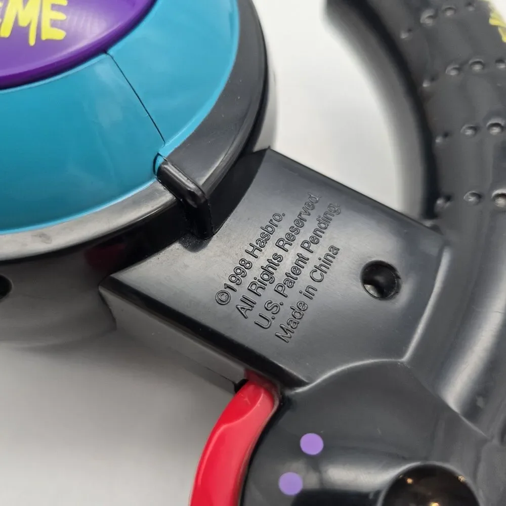 Bop It Extreme 1998 Hasbro Handheld Game Tested Works (Missing Battery Plate)